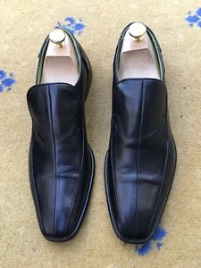 Oliver Sweeney Shoes Black Leather Loafers Mens UK 8 9 US 9 10 EU 42 43 - Picture 1 of 6