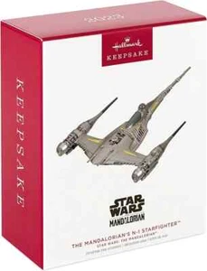 2023 Star Wars The Mandalorian's N-1 Starfighter Hallmark Ornament - Picture 1 of 3