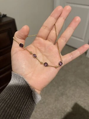 Pulsera para mujer rellena de oro 14K cuentas de oro negro 7,5" / Pulsera para mujer Oro  Foto 1 de 3