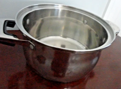 ONEIDA ACERO INOXIDABLE 18/10 OLLA SARTÉN 3 CUARTOS SIN TAPA 4" PROFUNDIDAD X 8" DIA Foto 1 de 4