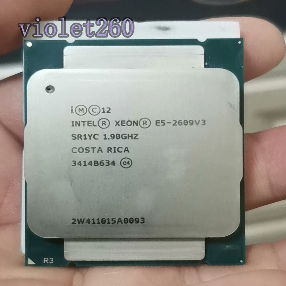 Intel Xeon E5-2609 V3 LGA2011 CPU Processor SIX-Core 1.90GHz SR1YC 15MB 85W - Image 1 of 1