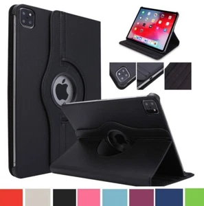 For Apple iPad Pro 12.9 inch 2022/2021/2020 Smart Case 360 Rotating Stand Cover - Picture 1 of 29