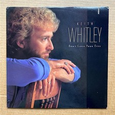 KEITH WHITLEY DON'T CLOSE YOUR EYES LP rare 1988  issue - nice clean copy with a