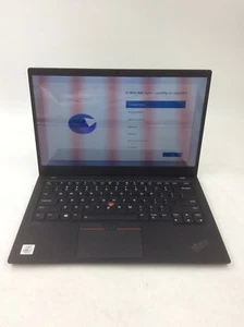 Lenovo ThinkPad x1 carbon 7th Gen I7-10510U 1.8GHz 16GB RAM 1TB NVMe 4K W11H - Picture 1 of 11