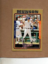 eric munson detroit tigers 2005 topps gold 1947/2005 card