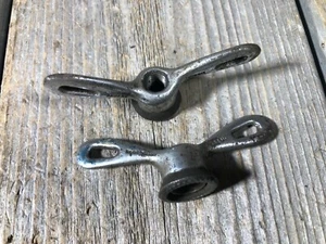 VINTAGE ANTIQUE BIKE BICYCLE WHEEL WING NUTS WINGNUTS 5/16 - 26TPI REG 752811 - Picture 1 of 5