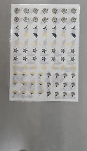 Dior Christmas sticker limited authentic 2022 Rare Novelty Pack Of 3 Sheet . - Picture 1 of 5