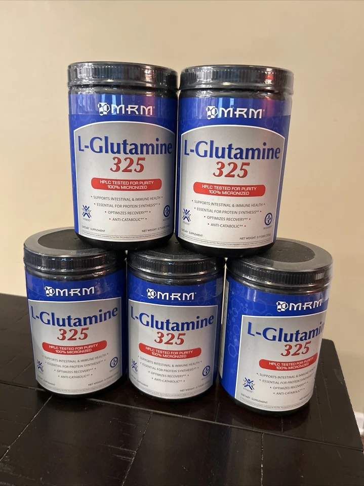 Paquete de 5 MRM L-Glutamina 325 Recuperación - 11,5 OZ Polvo X5 Sellado Foto 1 de 1
