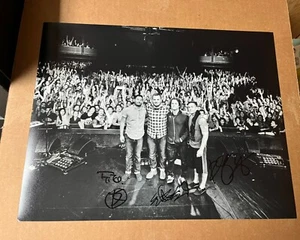 Thrice Band Signed Autographed 11x14 Photo Proof Rare Dustin Eddie Riley Teppei - Picture 1 of 6