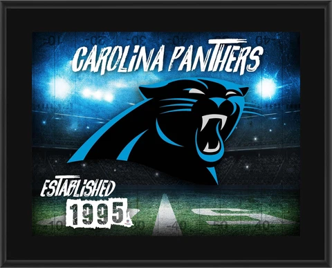 Carolina Panthers 10.5x13 Sublimated Team Logo Plaque - Fanatics Cover