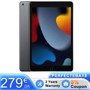 Apple iPad 9. Generation WiFi 256GB iPad 2021 iOS Tablet 10.2 Zoll Retina Grau - Bild 1 von 10