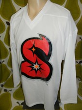 ARIZONA SUNDOGS minor league white hockey jersey men's S CHL Coyotes