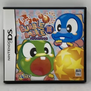 Bubble Bobble DS Nintendo DS TAITO Japanese Complete in Box CIB - Picture 1 of 7