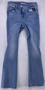 Zara Jeans Womens Size 6 Blue Bootcut Denim Collection Pants Western Cowgirl - Picture 1 of 17