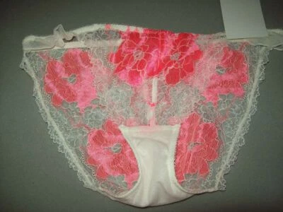 NUEVO CON ETIQUETAS B TENT'D WACOAL ENCAJE CUERDA BIKINI BRAGAS NYLON/POLIÉSTER/SPX CORL 946235 291 M Foto 1 de 2