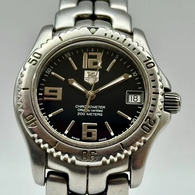 TAG Heuer Link 计时表自动表WT5210黑色表盘36毫米男士腕表 — 第 1/4 张图片
