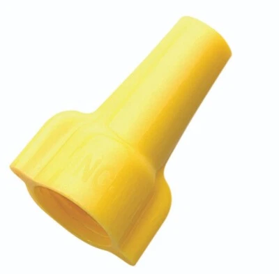 IDEAL 30-451 Wing-Nut Wire Connectors -Yellow 100 Pc's Per Box - Image 1 of 4