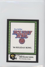 1992 Iowa Hawkeyes Team Issue Holiday Bowl 1986