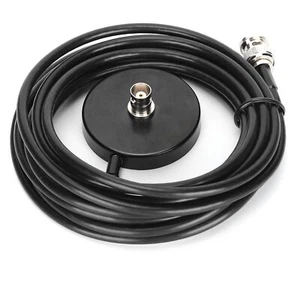 Magnetic Mount Antenna Base BNC Male Antenna Metal For Car Walkie‑Talkie Radi ND - Zdjęcie 1 z 12