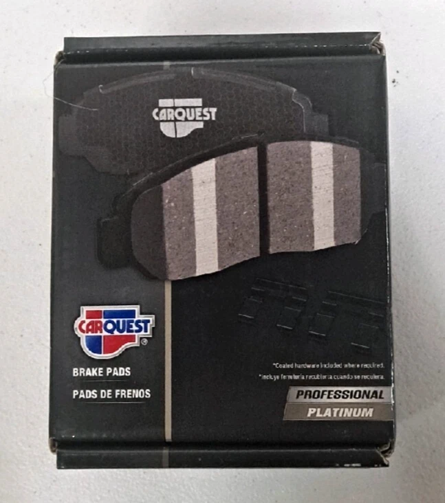 Carquest Platinum Rear Brake Pads w/Hardware, Ceramic for Fiat 124 & MX-5 Miata — 第 1/4 张图片