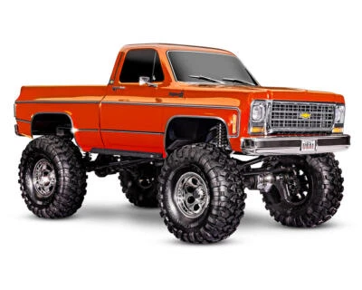 Traxxas TRX-4 1/10 High Trail Edition RC Crawler com carroceria de caminhão Chevy K10 79 - Imagem 1 de 4