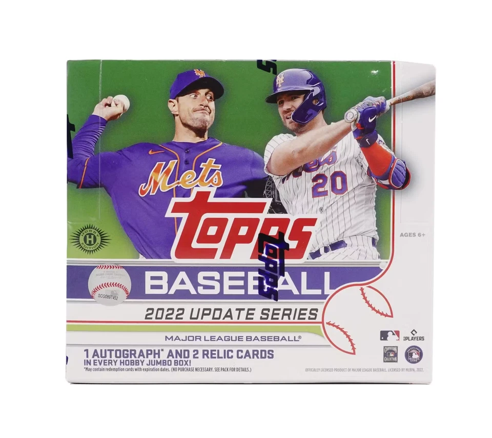 Caja Jumbo Sellada 2022 Topps Actualización Béisbol Hobby Foto 1 de 1