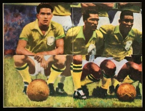 1970 Aurrera Mexico ‘70 Pele Card Set Soccer Brazil World Cup Didi Panel - Picture 1 of 2