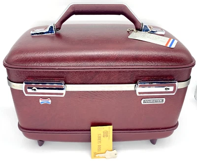 American Tourister Equipaje Maquillaje Cosméticos Estuche Tren Espejo y Llave - Sin Bandeja Foto 1 de 4