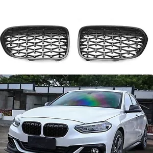 For BMW 1 Series F52 118i 120i 2018-2021 Front Bumper Kidney Grille Grill Cover - Picture 1 of 10