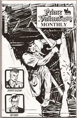 PRINCE VALIANT MENSUAL #4 - JOHNNY HAZARD - RIP KIRBY - LIBROS/CÓMICS PIONEROS Foto 1 de 2