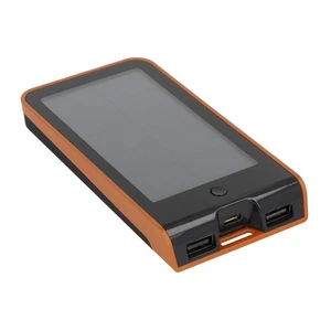 Xtorm Solar Powerbank Ladegerät 3000mAh Basalt USB Sunpower schwarz orange - Bild 1 von 10