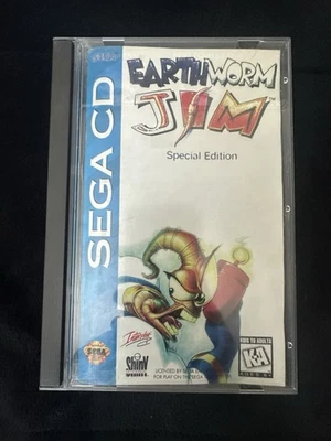 Earth Worm Jim: Special Edition (Sega CD, 1995) Case and Manual Only - Image 1 of 4