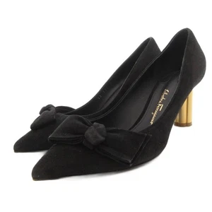 Salvatore Ferragamo Pumps Damengröße 4,5 schwarz - Bild 1 von 9