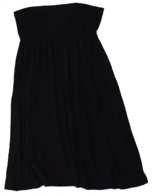 JOHN LEWIS Womens Maxi Flared Skirt UK 16 Large W36  Navy Blue RG09 - Image 1 of 3