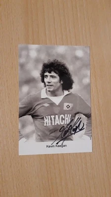 Autogrammkarte Kevin Keegan HSV - Bild 1 von 2