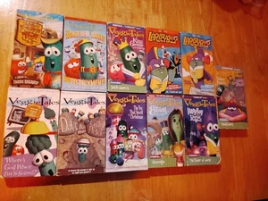 Veggie Tales VHS Video Tape Lot Bundle  - Bild 1 von 4