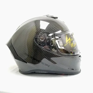 Casco integral Scorpion Exo-R1 Air (negro brillante de carbono, X-grande) - Imagen 1 de 5