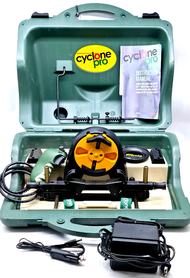 Berkley Cyclone Winder Portable Fishing Line Reel Spooling Station w/ case - Image 1 of 4