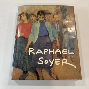 Raphael Soyer by Lloyd Goodrich, 1972 Large Format Folio, Harry N. Abrams HC/DJ - Picture 1 of 4