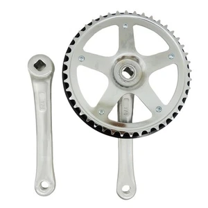 44T Folding Chainring with 170mm Crankset and Square Hole Designed for Bicycles - Picture 1 of 25