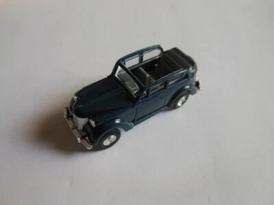Opel Olympia 1938 Cabriolim. offen Luxus von Praline (Revell) dunkelblau in 1:87 - Bild 1 von 3
