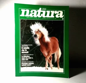 RIVISTA NATURA OGGI NATURA ANIMALI SELVAGGI TERRA ANNI 80 DA COLLEZIONE - (148) - Foto 1 di 9