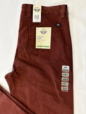 Dockers Rust Utility Pant Straight Fit Size W42 X L32 - Image 1 of 4