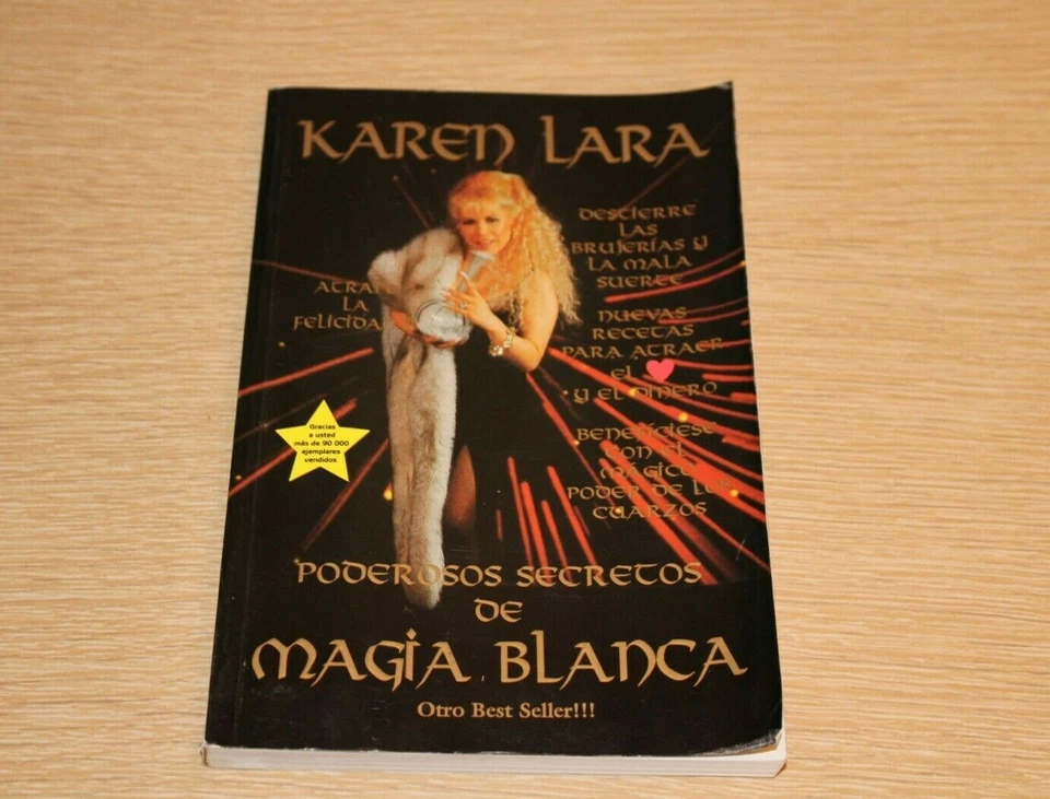 Poderosos Secretos De Magia Blanca by Karen Lara 1994 Paperback Enlaces Amarres  - Image 1 of 4