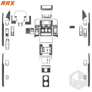 88Pcs Real Carbon Fiber Full Interior Trim Kits For RAM 1500 2500 3500 2013-2015 - Picture 1 of 12
