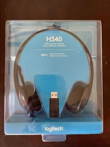 Logitech H340 USB Computer Headset - Picture 1 of 2