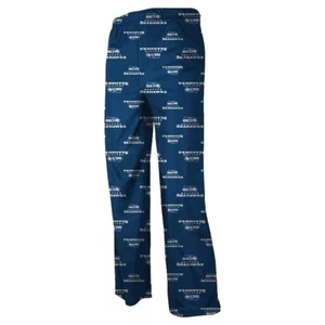 NFL Kids Boys and Girls Seattle Seahawks L 7 Navy Blue Flannel Pajama Pant New - Picture 1 of 9