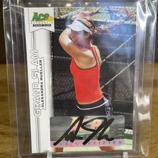 2013 Ace Authentic Grand Slam #BAAM2 Alexandra Mueller Autograph 