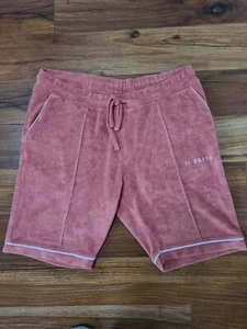 IL Sarto Milano Designers Short Terrycloth Size 14 Salmon Colour Very Good Cond - Picture 1 of 7