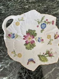 Winterthur Ceramic Trinket Candy Dish Dresser Bowl Butterfly Floral - Picture 1 of 6